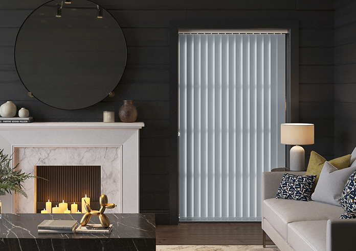 Roma, Rhino Grey - Vertical Blind - Image 6